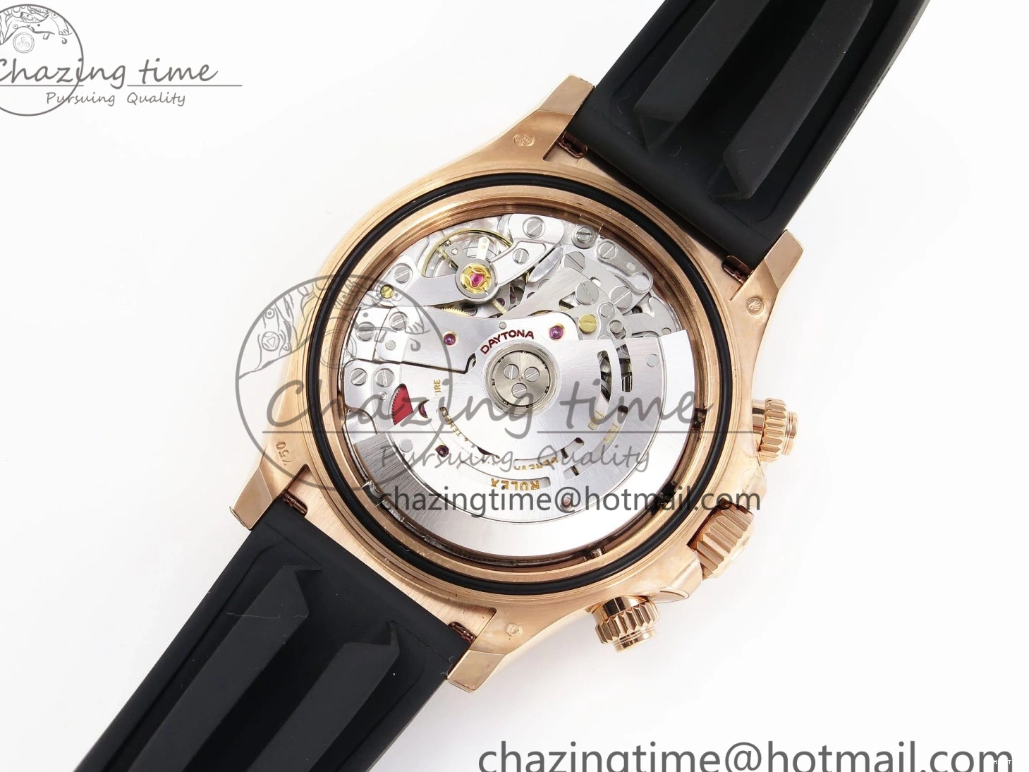 MiroTime 0416 Daytona 116515 Clean 1:1 Best Edition Silver Dial RG Markers on Oysterflex Strap SA4130 V WrinkleFree 1965